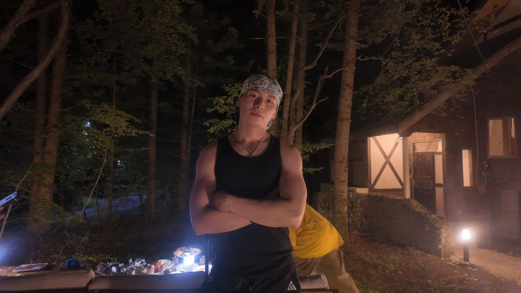 Camping in the mountains